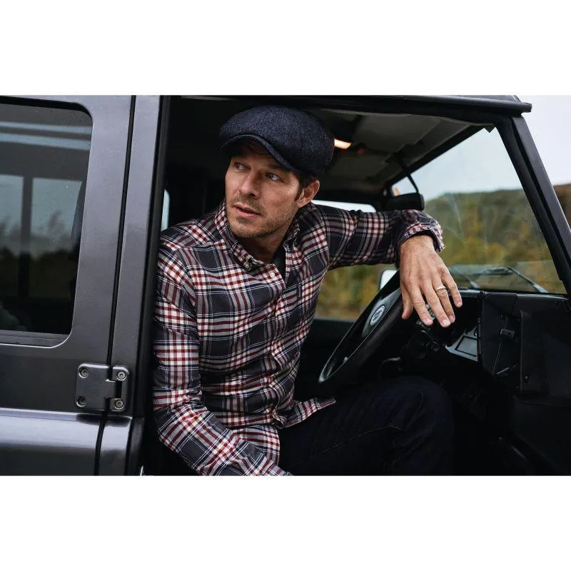 Barbour Highland Check 11 Tailored Mens Shirt - Grey Marl