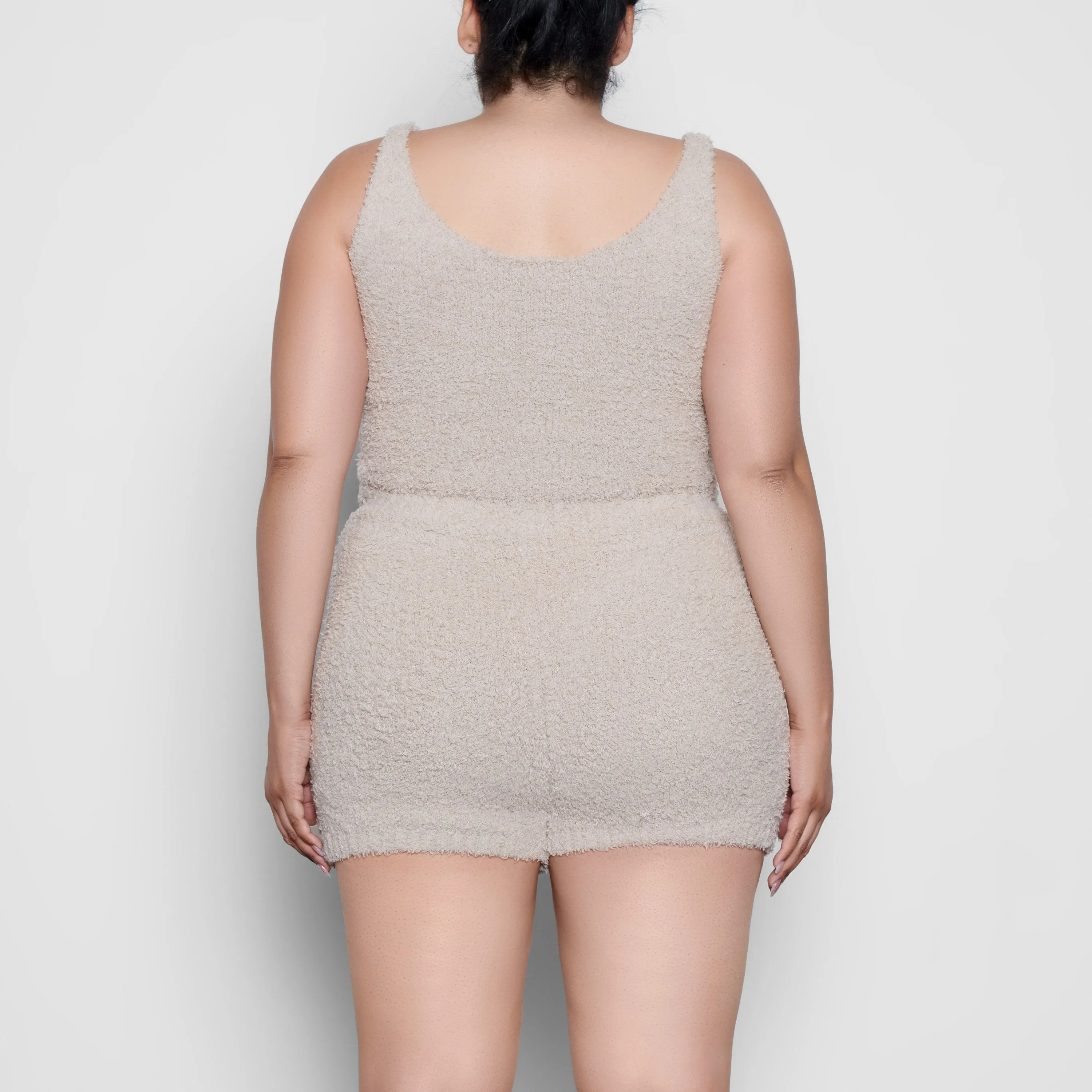 COZY KNIT TANK  | STONE
