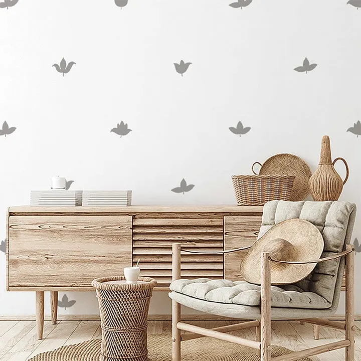 Flower Buds Wall Decals