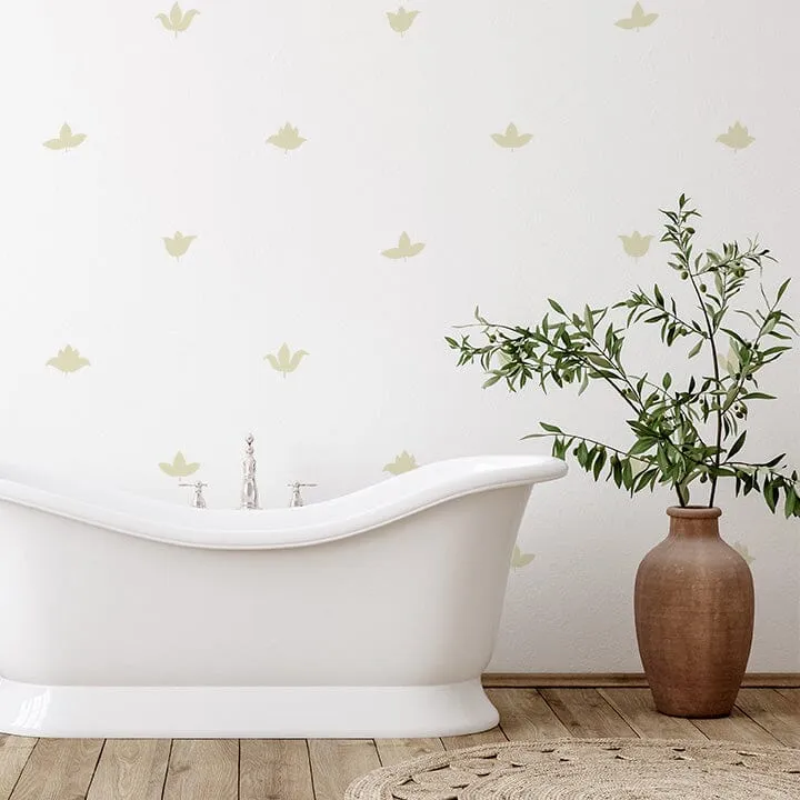 Flower Buds Wall Decals