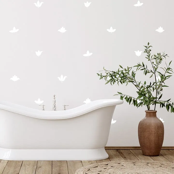 Flower Buds Wall Decals