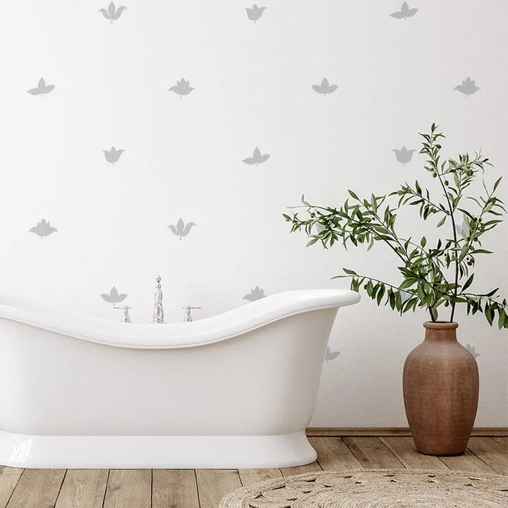Flower Buds Wall Decals