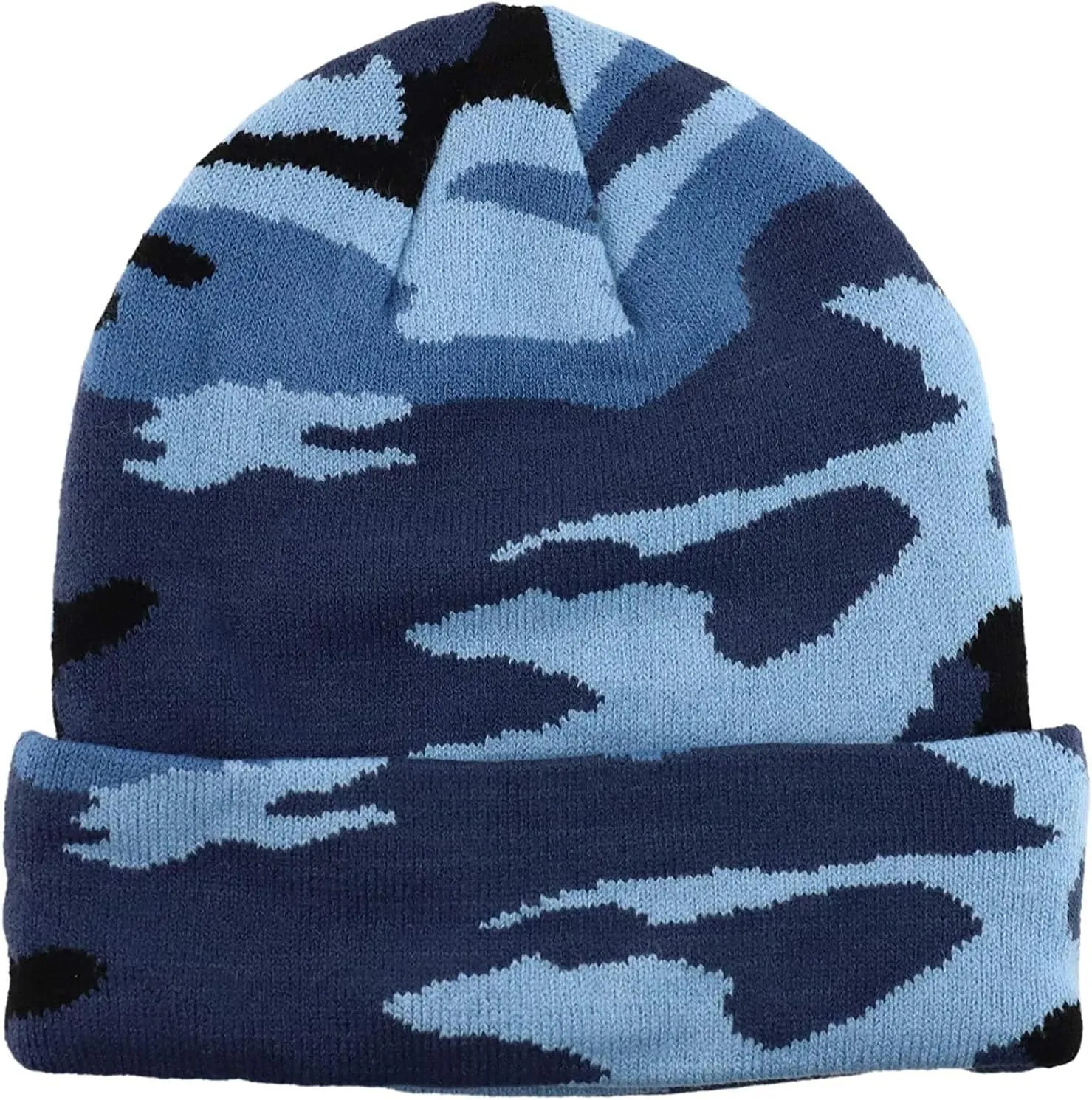 Gelante Unisex Beanie Cap Knitted Warm Solid Color and Multi-Color Multi-Packs