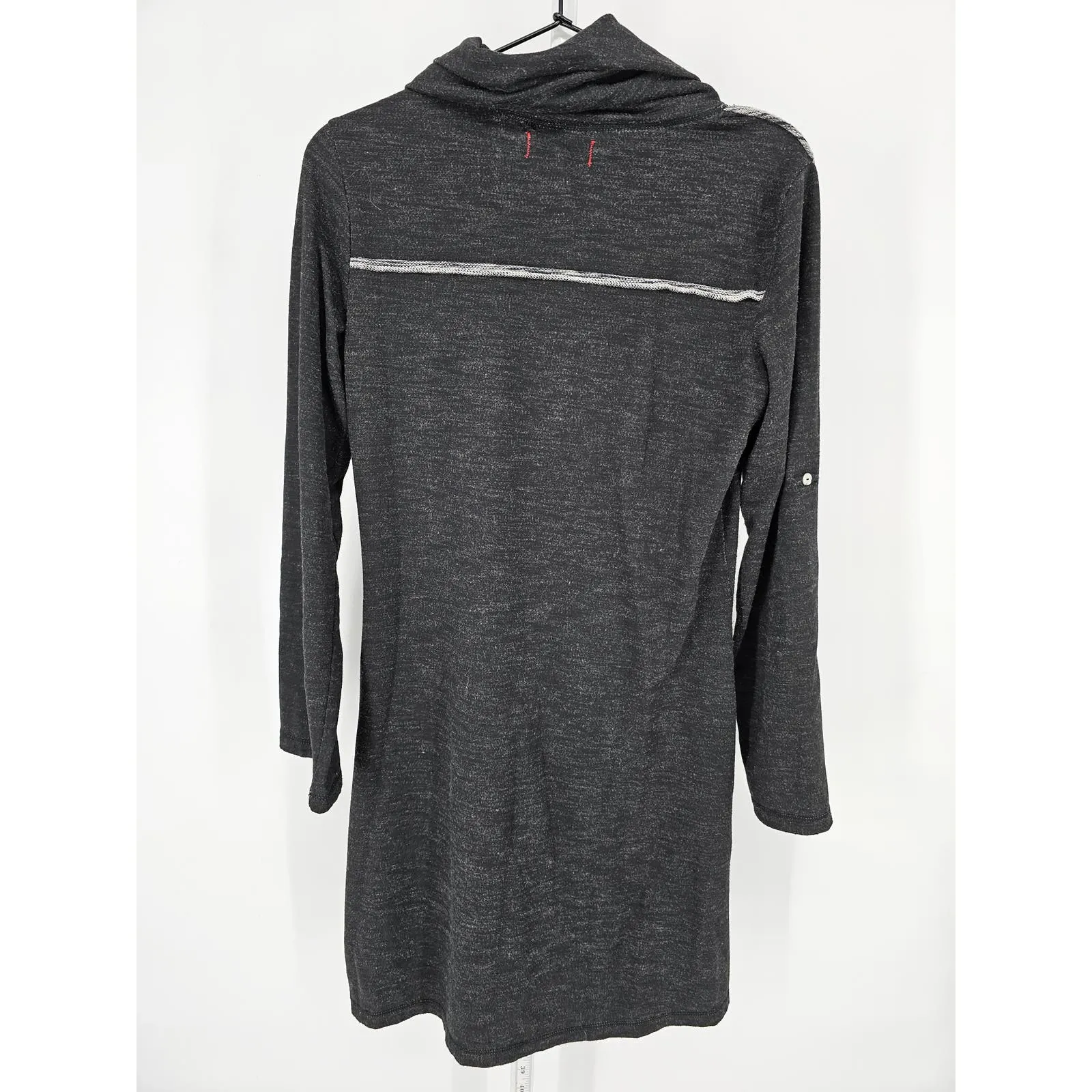 Max Studio Weekend Womens Sz S Cowl Neck Long Sleeve Sweater Dress Knee Length
