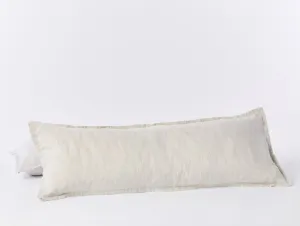 Natural Organic Relaxed Linen Lumbar Pillow Cover