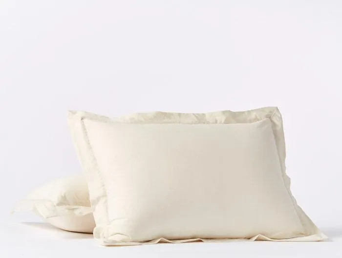 Organic Relaxed Sateen Undyed Bedding by Coyuchi