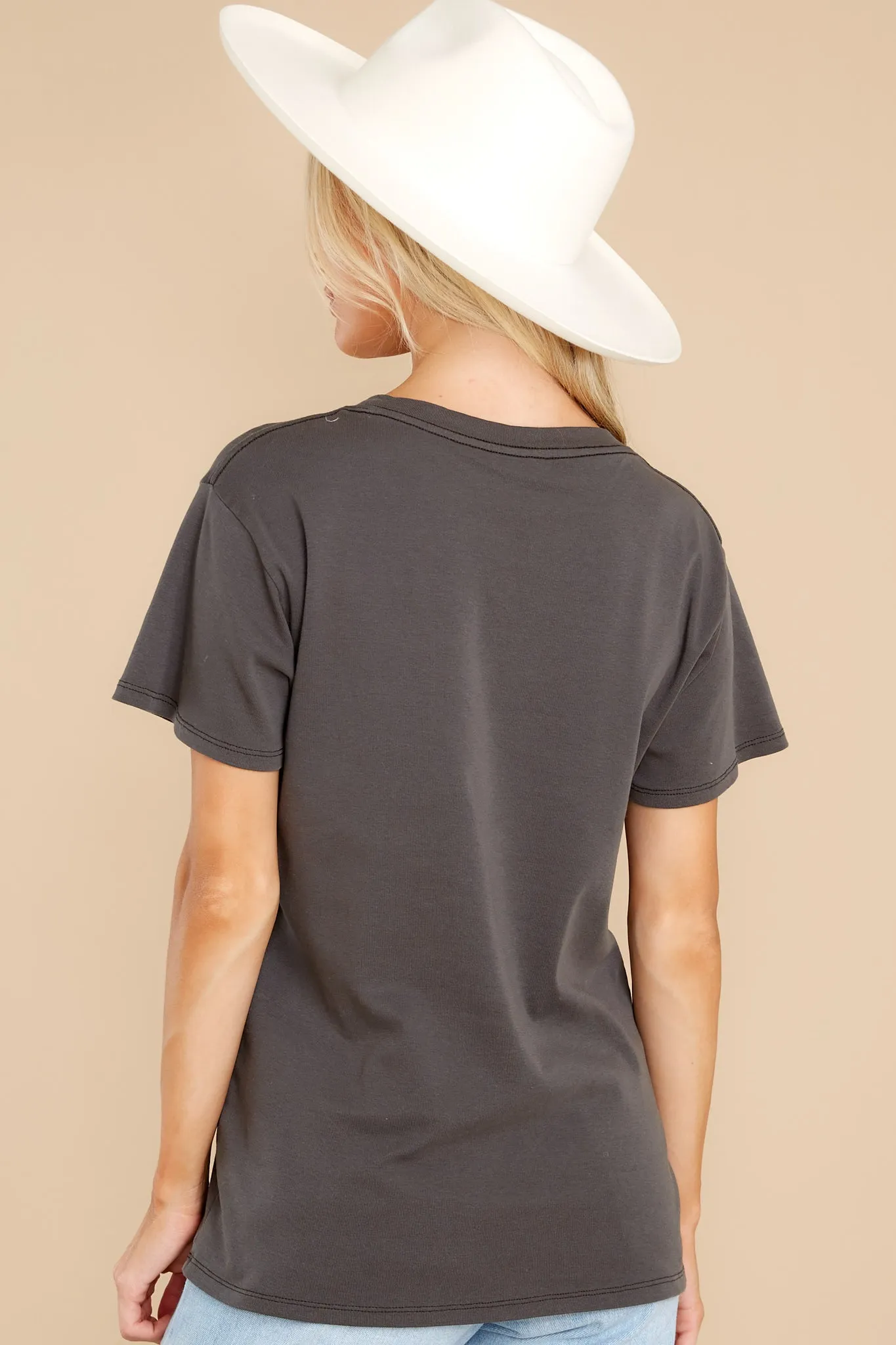 Peace And Music Black Graphic Tee