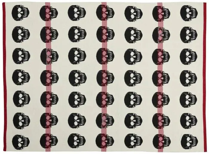 Trendy, Hip, New-Age UK204 Black/White Throw Blanket