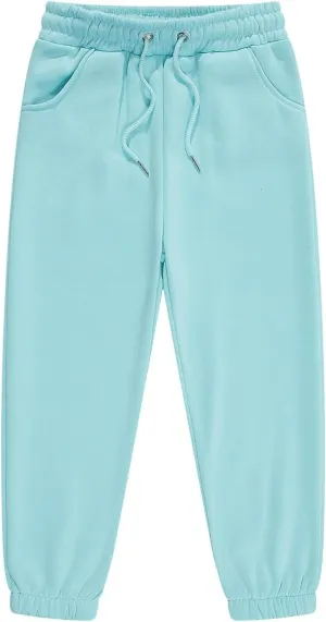 Unisex Kids Base Solid Sweatpants Boys and Girls Soft Warm Brushed Casual Athletic Pull on Jogger Pants with Pockets