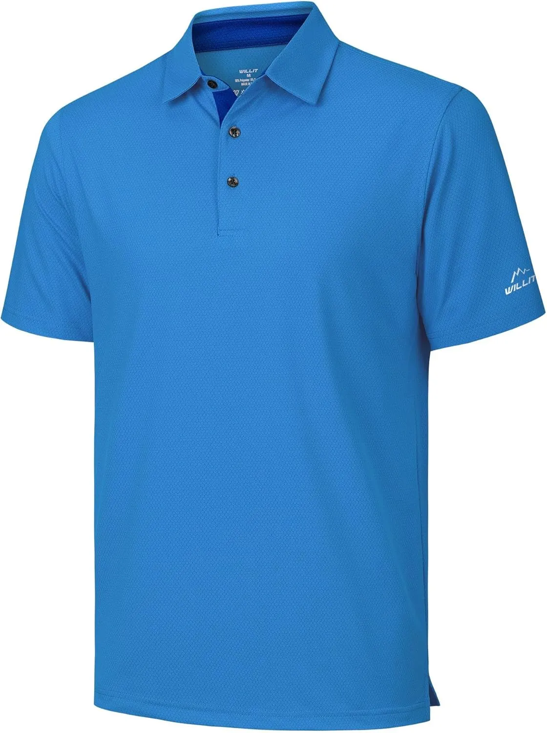 Willit Men's Golf Polo Shirts Short Sleeve Quick Dry Moisture Wicking Performance Classic Collared Casual