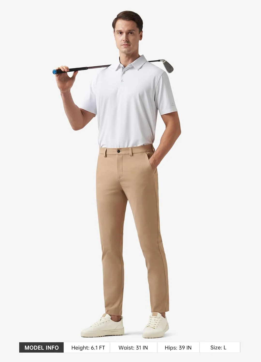 Willit Men's Golf Polo Shirts Short Sleeve Quick Dry Moisture Wicking Performance Classic Collared Casual