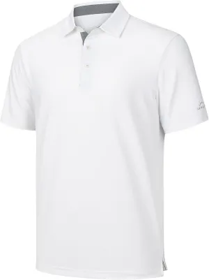Willit Men's Golf Polo Shirts Short Sleeve Quick Dry Moisture Wicking Performance Classic Collared Casual