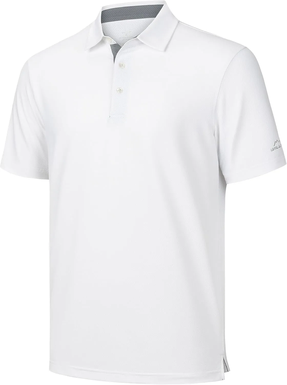 Willit Men's Golf Polo Shirts Short Sleeve Quick Dry Moisture Wicking Performance Classic Collared Casual