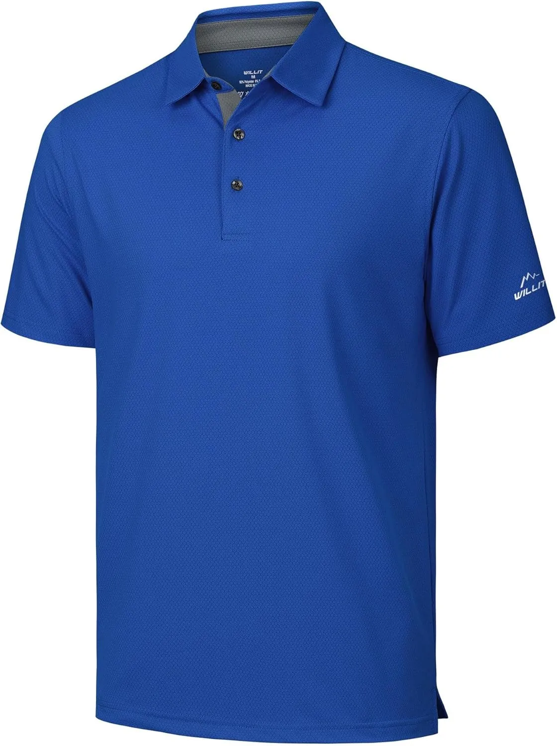 Willit Men's Golf Polo Shirts Short Sleeve Quick Dry Moisture Wicking Performance Classic Collared Casual